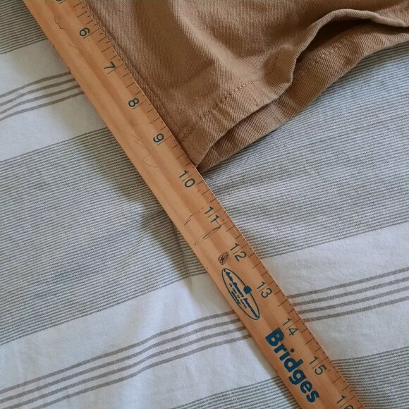 ZLZ Mens Khaki Denim Shorts Size 40 - Picture 5 of 9